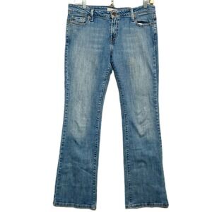 Levis 545 Bootcut Jeans Womens 12 Long Blue Medium Wash Stretch Denim Pants Y2K